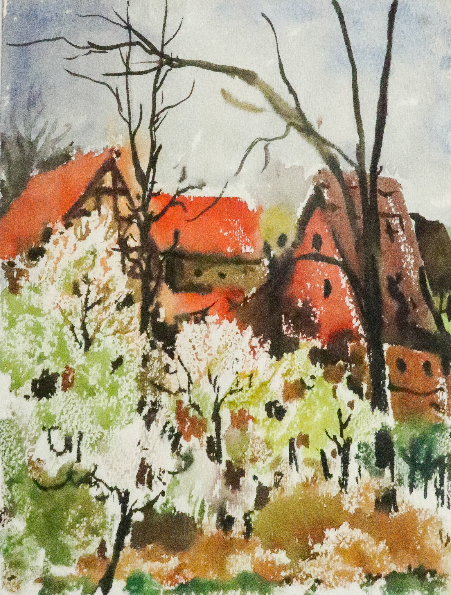 Garten im Frühling