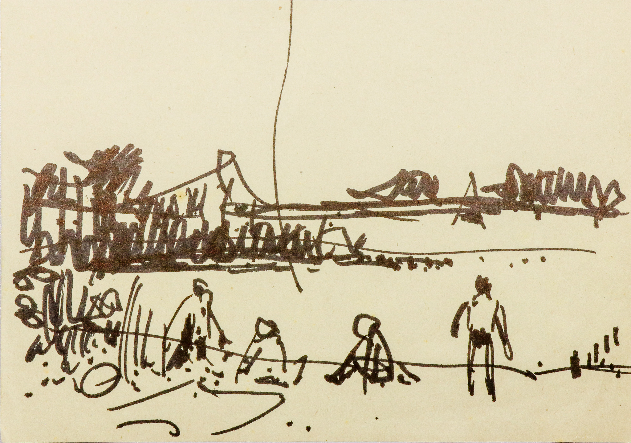 Menschen am Strand