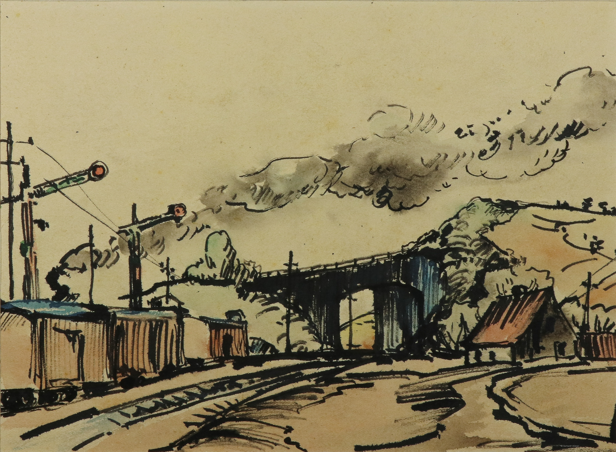 Eisenbahngelände