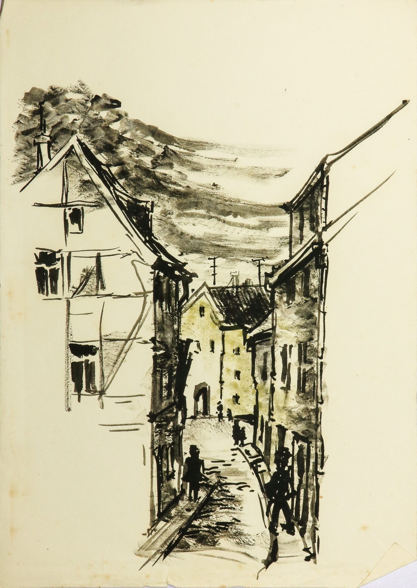 Gasse am Abend